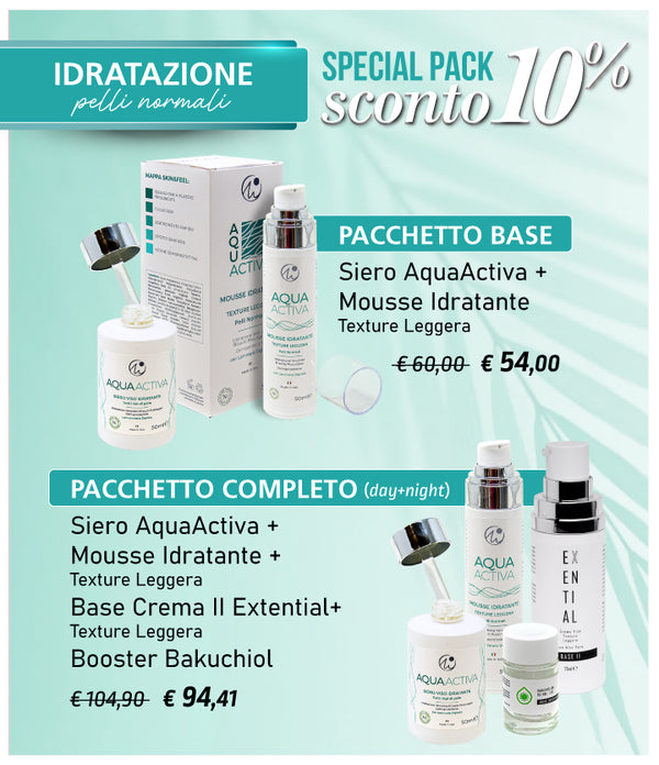 Special Pack - Idratazione, Pelli normali