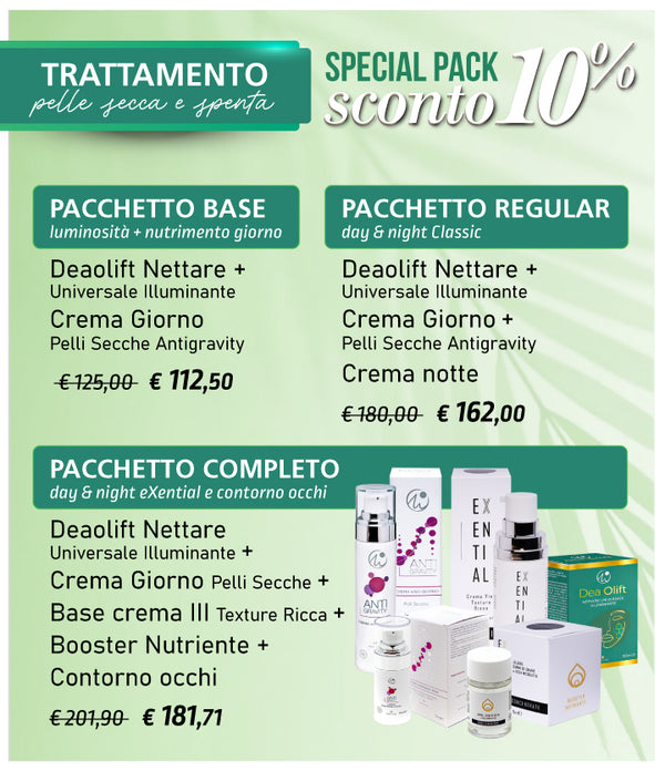 Special Pack - Trattamento pelle secca e spenta